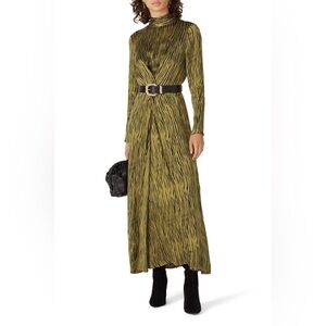 Petersyn Zuma Maxi Dress in Olive Animal Print from Revolve Size Small​​​​​​​​